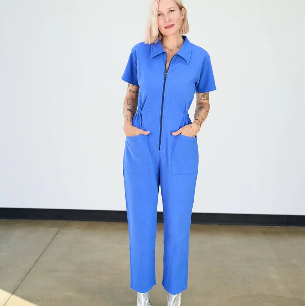 Noble Adult Utility Suit in French Blue - Size S NWOT